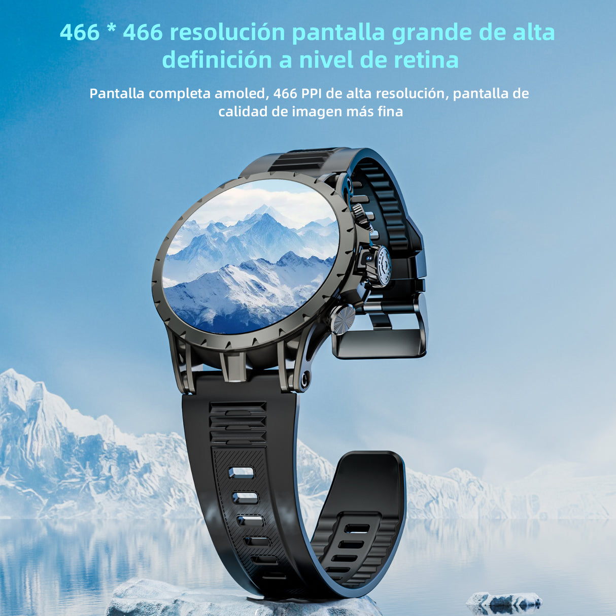 Reloj Inteligente 4G AMOLED con Cámara, GPS y Conectividad Bluetooth SW036 - Yesmart