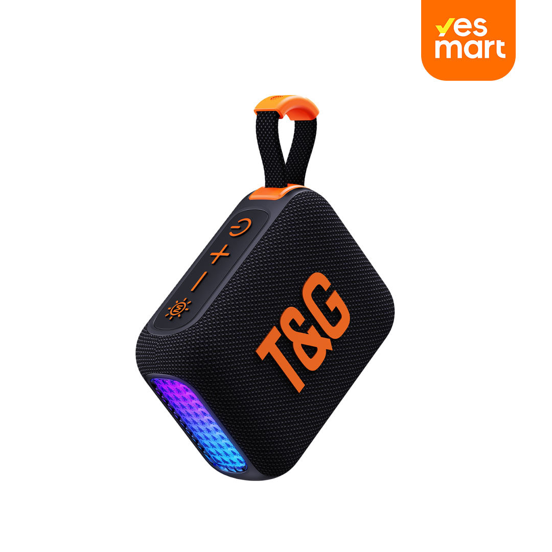 Altavoz Bluetooth V5.3 con LED Multicolor, FM y TWS -BS011