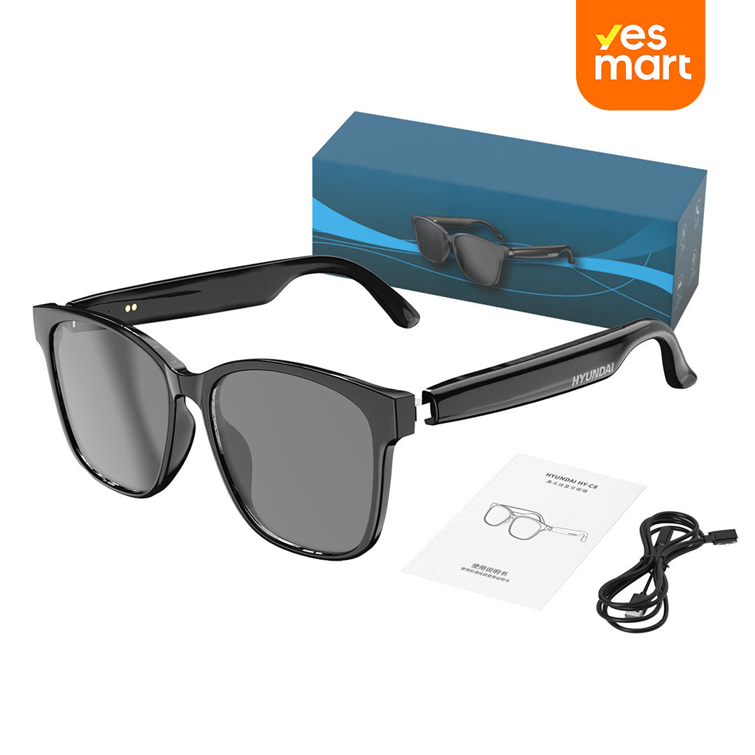 Gafas Inteligentes AI con Traducción, Cámara y Asistente, Más de 110 Idiomas Soportados SW037