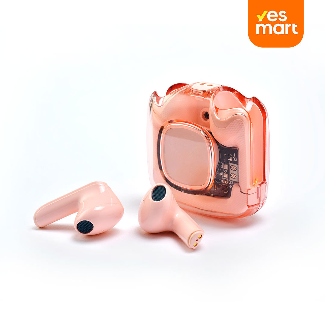 Auriculares inalámbricos in-ear negros, Bluetooth 5.2, con larga duración en espera -BH003