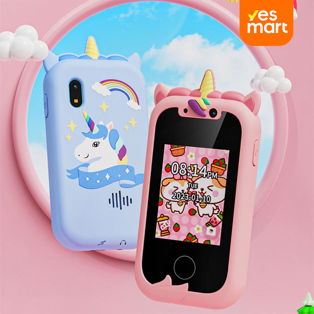 Teléfono Educativo Infantil con Cámara, Dibujos y Mapamundi Interactivo SP008