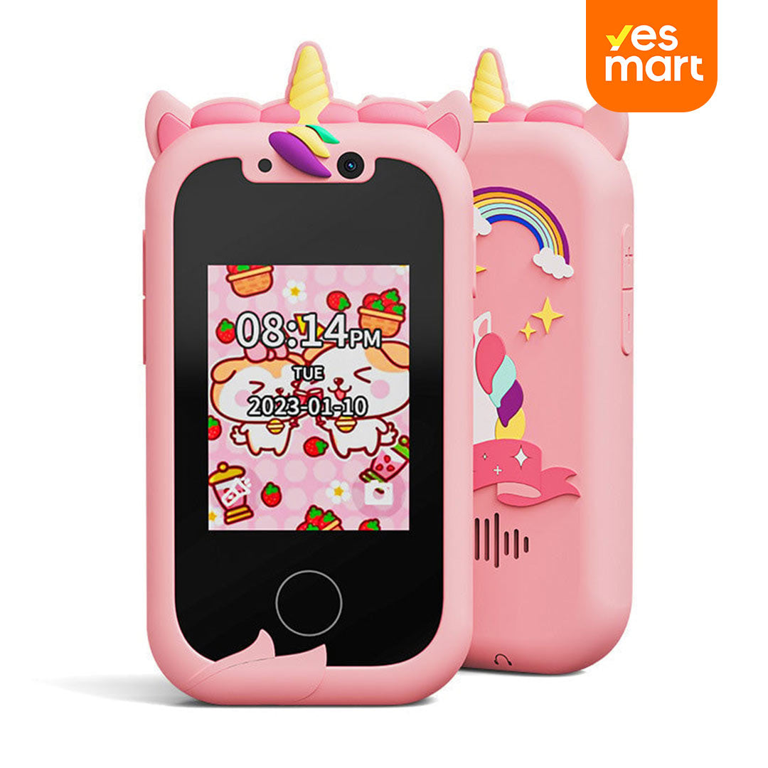 Teléfono Educativo Infantil con Cámara, Dibujos y Mapamundi Interactivo SP008