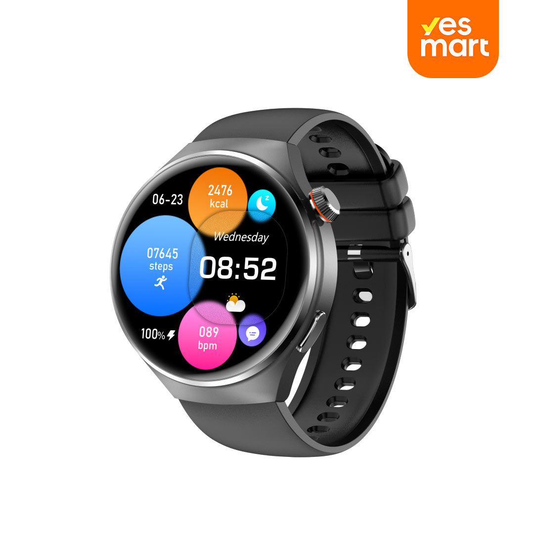 Reloj inteligente con Carcasa de Alta Calidad, Salud Integral, Llamadas Bluetooth y Resistencia al Agua -SW014