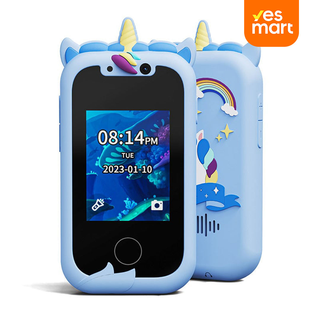 Teléfono Educativo Infantil con Cámara, Dibujos y Mapamundi Interactivo SP008