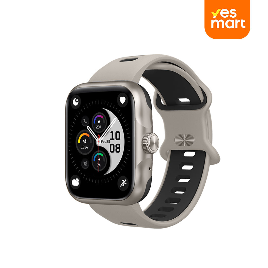 Reloj inteligente con GPS Incorporado, Pantalla AMOLED 1.78", 3ATM Resistente al Agua, Rastreador de Actividad y Monitor de Ritmo Cardíaco -SW027