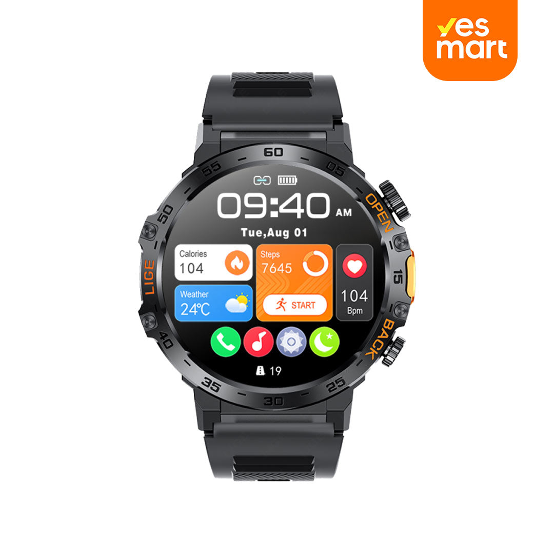 Reloj inteligente Deportivo con Llamadas Bluetooth, Modos Deportivos y Monitoreo de Salud SW019