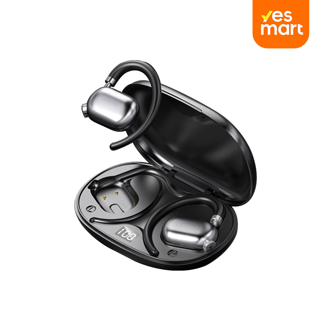 Auriculares Inalámbricos con Asistente de Voz AI, Doble Succión y 40 Horas de Batería BH023