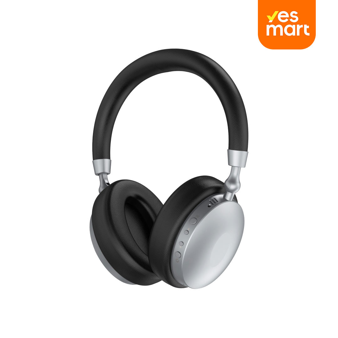 Auriculares Diadema Bluetooth con Sonido de Alta Fidelidad y Cancelación de Ruido Activa -BM002