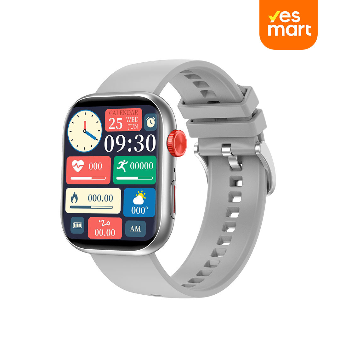 Reloj inteligente Diseño Moderno 2.01” TFT Pantalla Monitoreo de Salud y Modos Deportivos -SW015