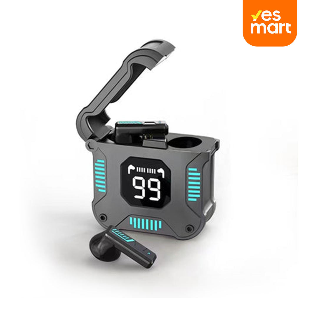 Auriculares Bluetooth 5.3 con luz RGB y función de carga de teléfono -BH032