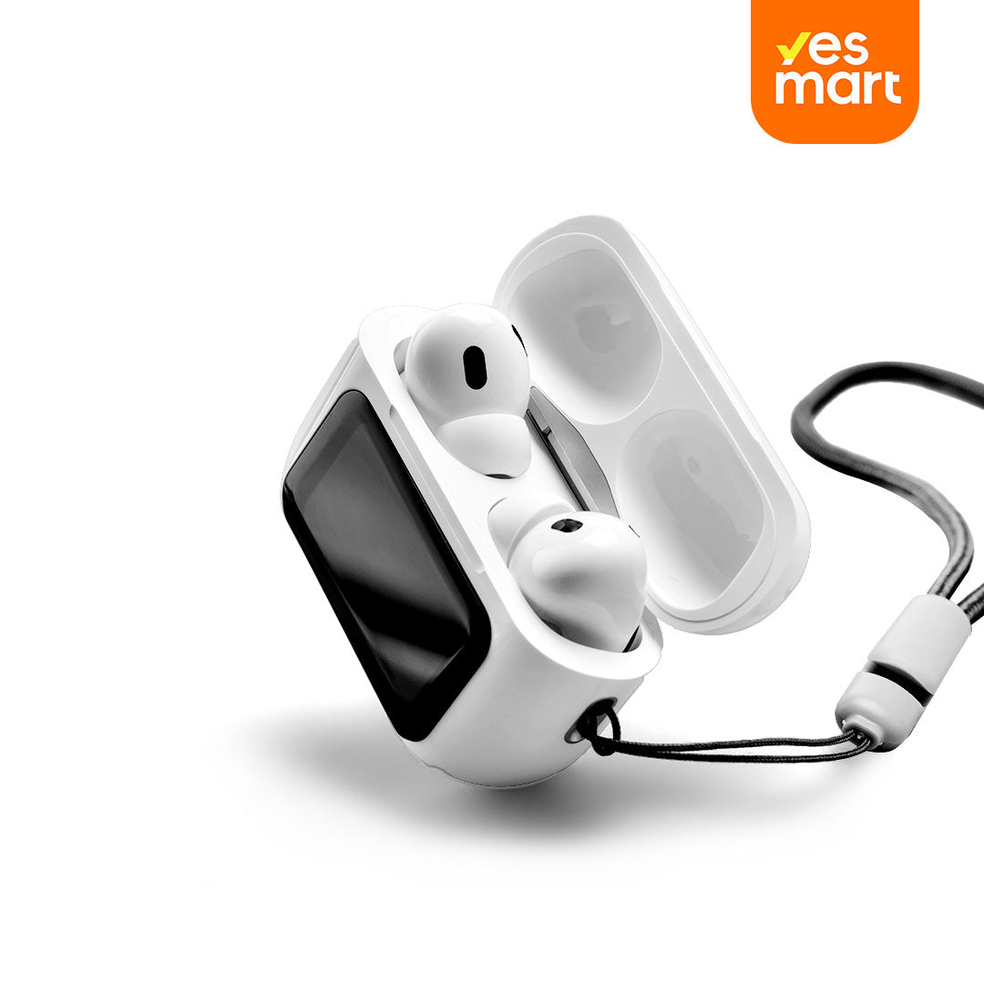 Auriculares Bluetooth 1.47" con pantalla táctil ANC+ENC dual mic con reducción de ruido -BH005