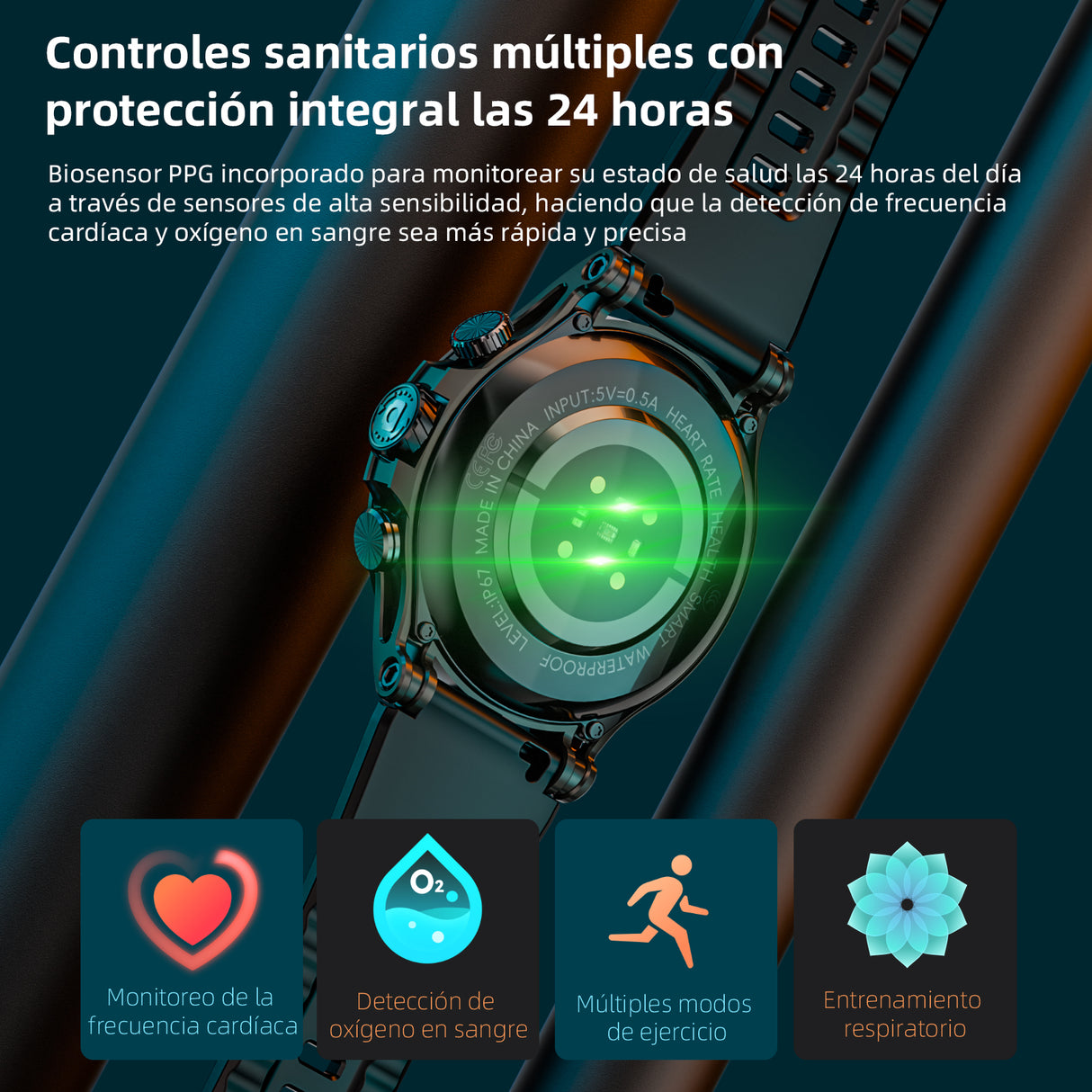 Reloj Inteligente 4G AMOLED con Cámara, GPS y Conectividad Bluetooth SW036 - Yesmart