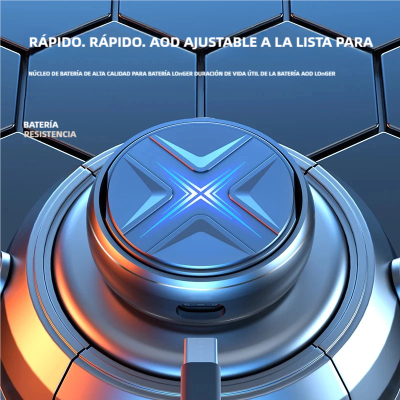 Auriculares Bluetooth 5.3 con luces que cambian de color -BH033 - Yesmart