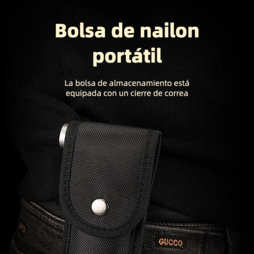 Martillo multiusos plegable 17 en 1 | Camping, auto, emergencia