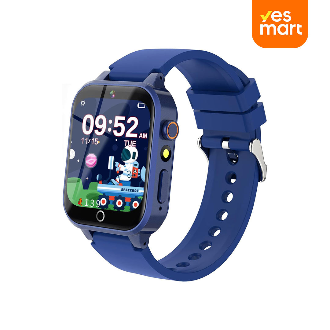 Reloj Inteligente para Niños y Niñas con 26 Juegos, Cámara HD, Reproductor de Música, Podómetro y Pantalla Táctil, Smartwatch Educativo y Multifuncional SW038