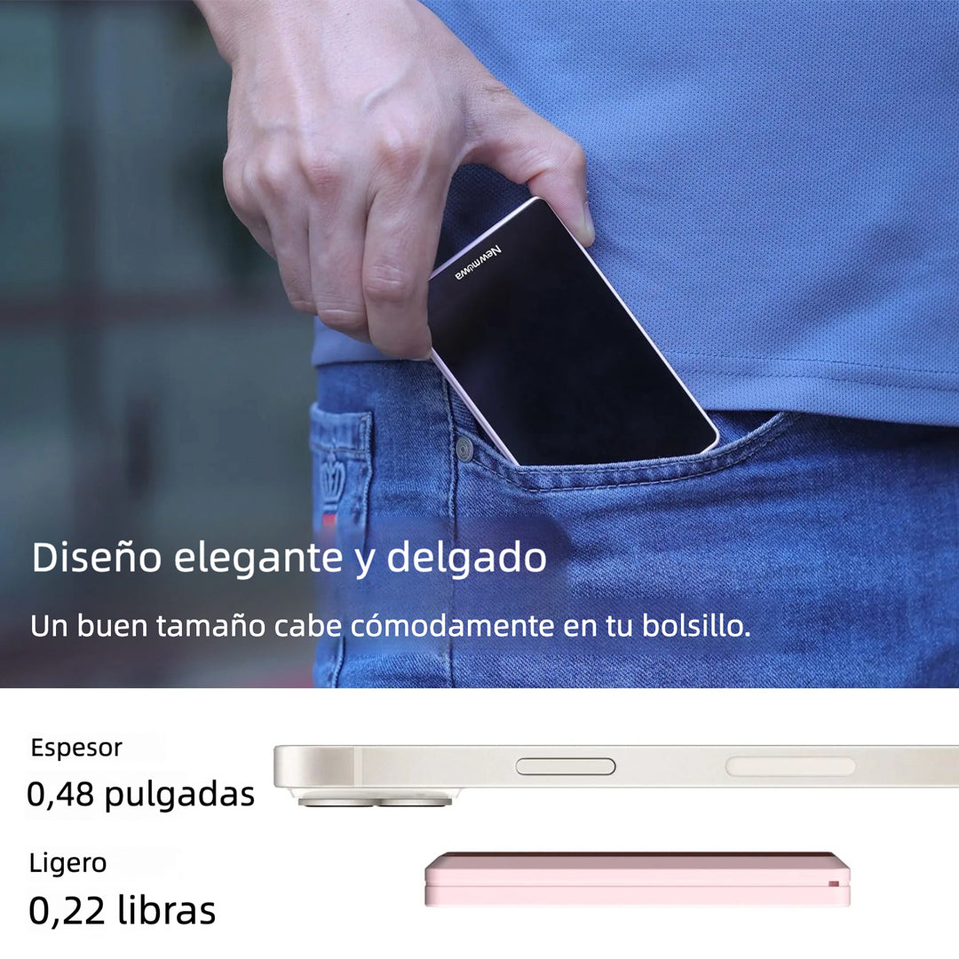 Monitor Vlog Selfie Magnético 1080P para iPhone con Grabación Inalámbrica y Pantalla Giratoria – SC014