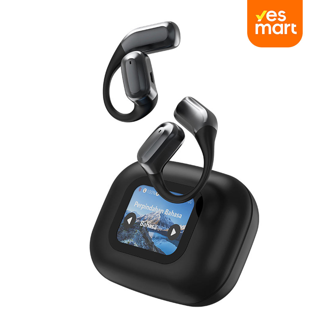 Auriculares inalámbricos Bluetooth con traducción IA y reproducción en 144 idiomas - BH037