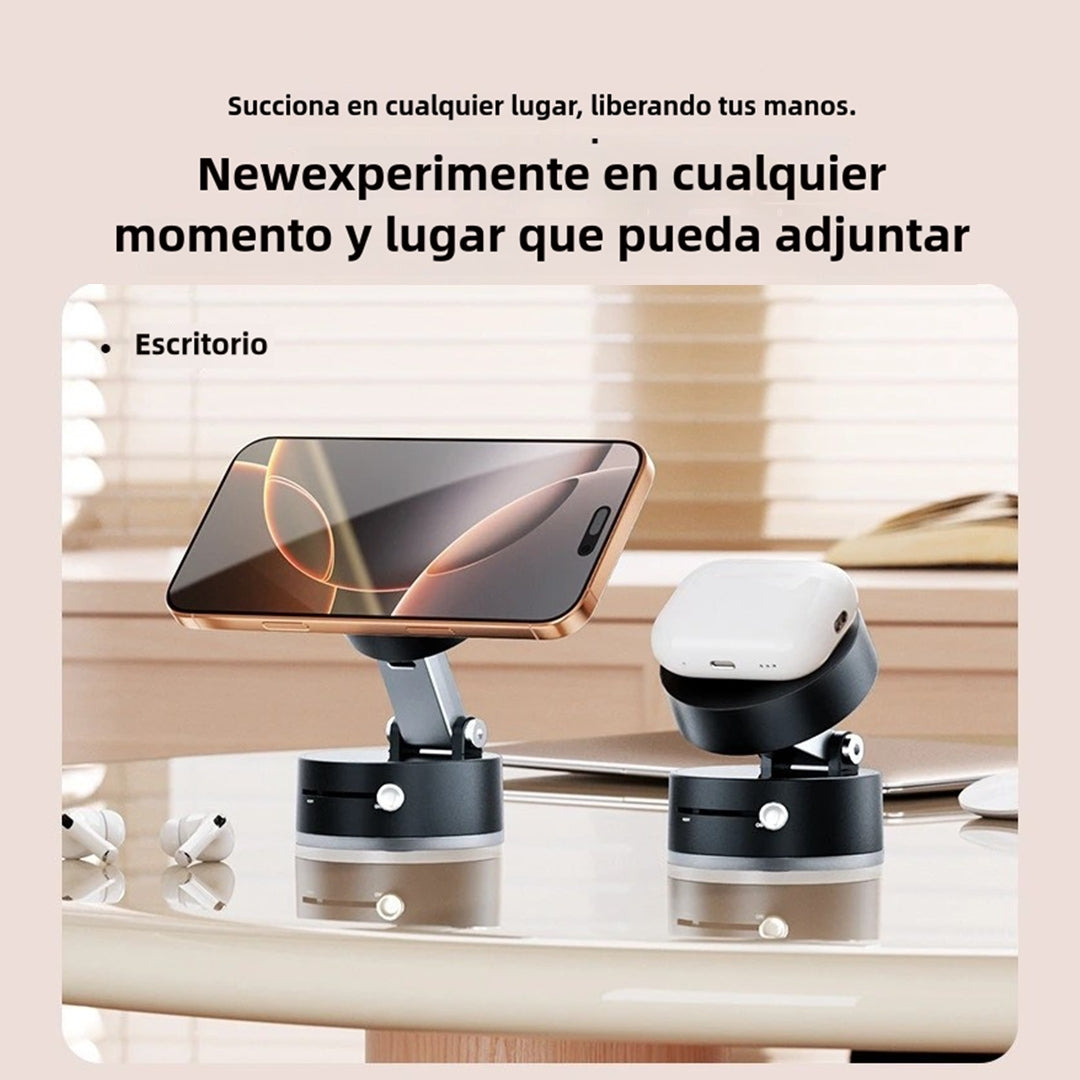 Soporte Magnético para Smartphone con Doble Succión (Magnética y al Vacío) SC002 - Yesmart