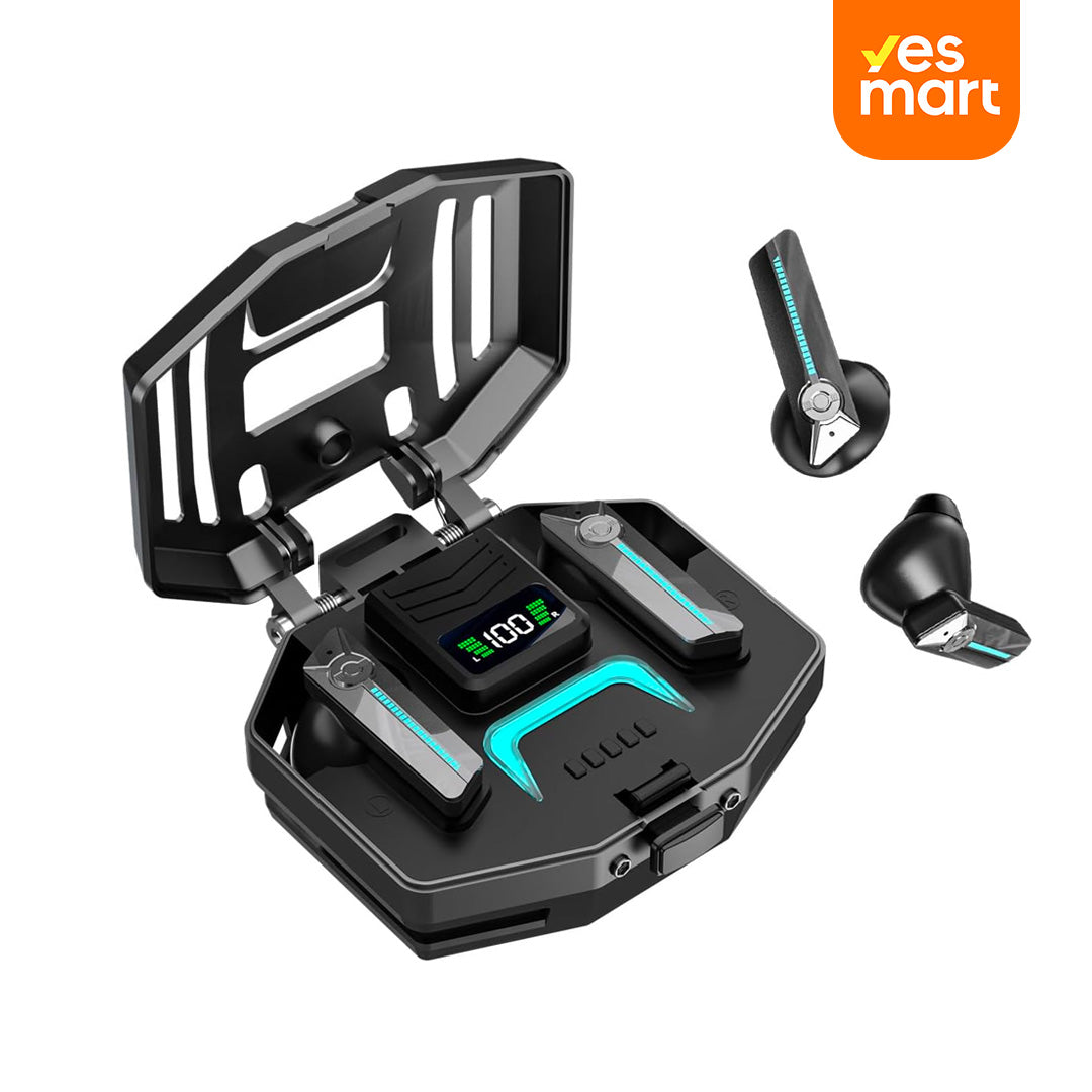 Auriculares Bluetooth 5.3 con pantalla LED y puede cargar teléfonos -BH029