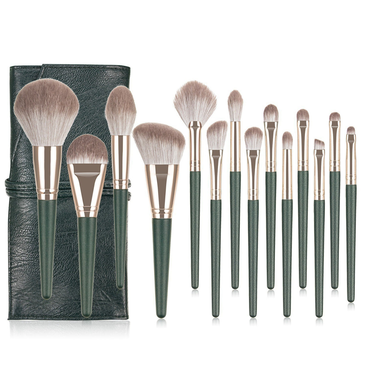 Set de 14 brochas de maquillaje | Suaves, completas, ideal para principiantes