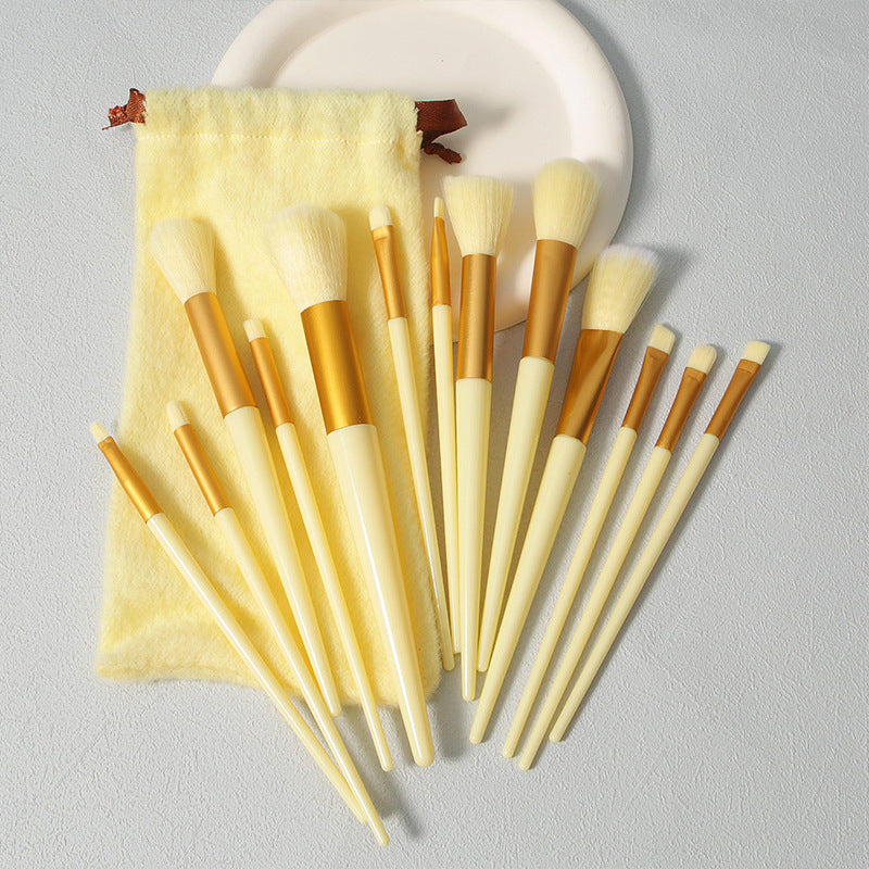 Set de 13 brochas de maquillaje | Suaves, portátiles y completas