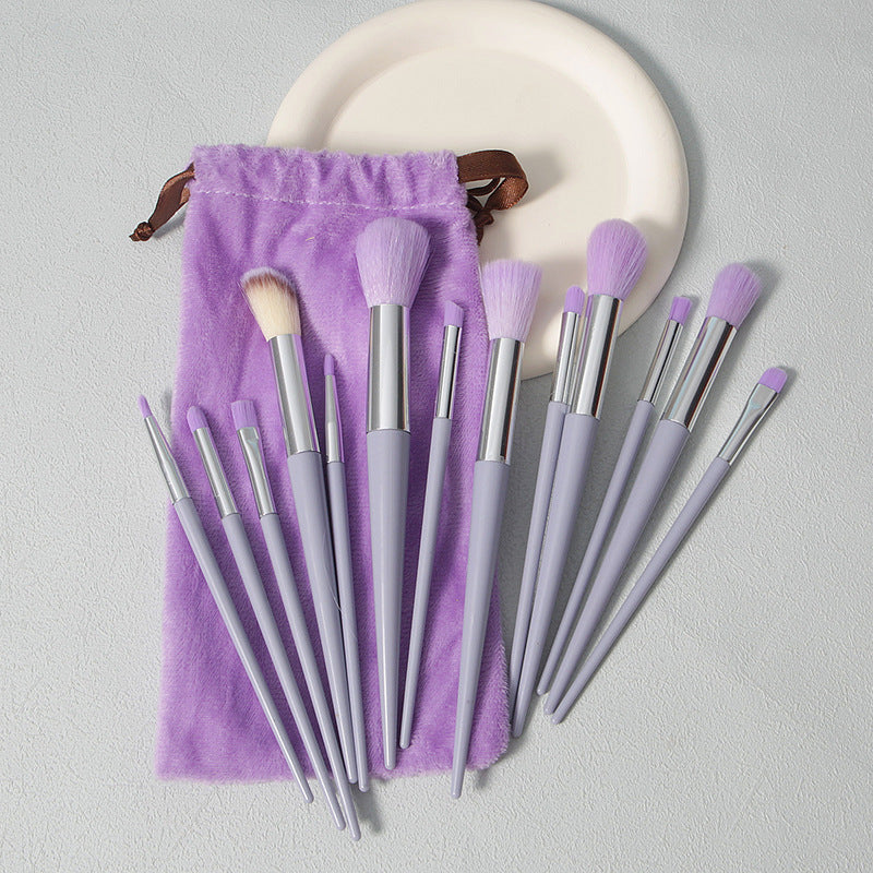 Set de 13 brochas de maquillaje | Suaves, portátiles y completas