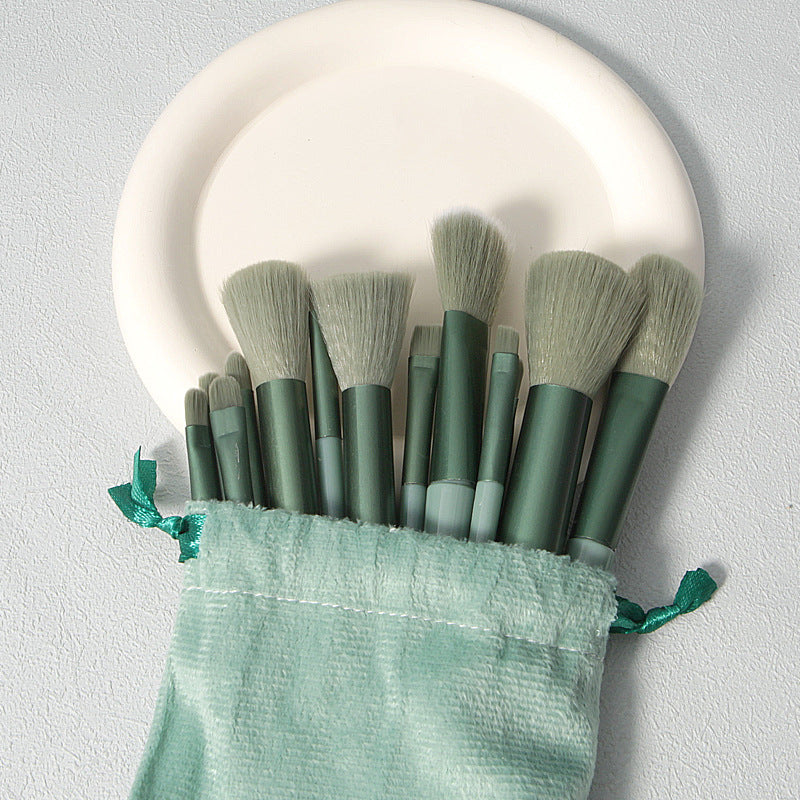 Set de 13 brochas de maquillaje | Suaves, portátiles y completas