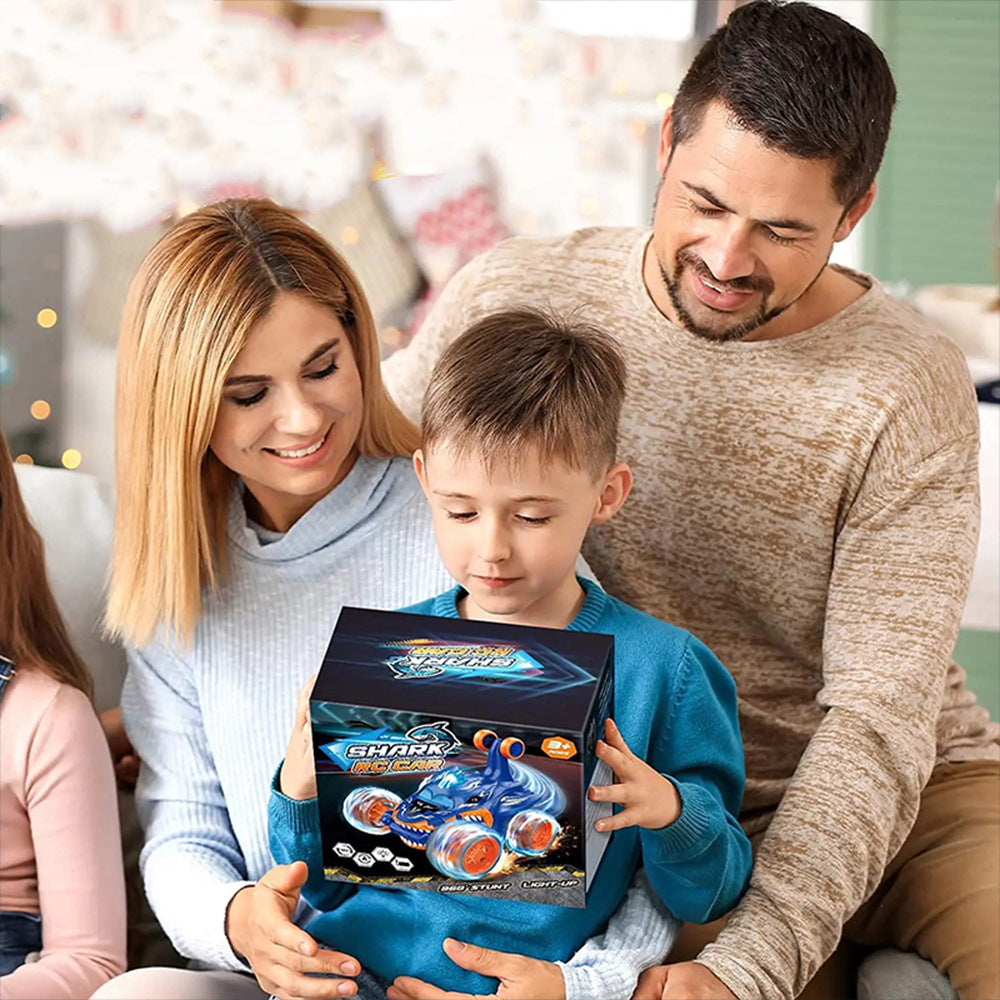 Carro de control remoto 360° para niños | Acrobático, con luces, 2.4G