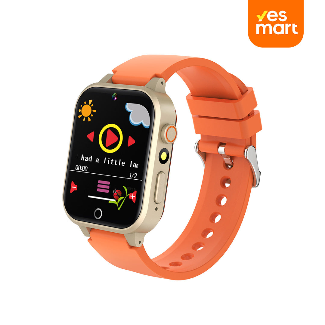 Reloj Inteligente para Niños y Niñas con 26 Juegos, Cámara HD, Reproductor de Música, Podómetro y Pantalla Táctil, Smartwatch Educativo y Multifuncional SW038