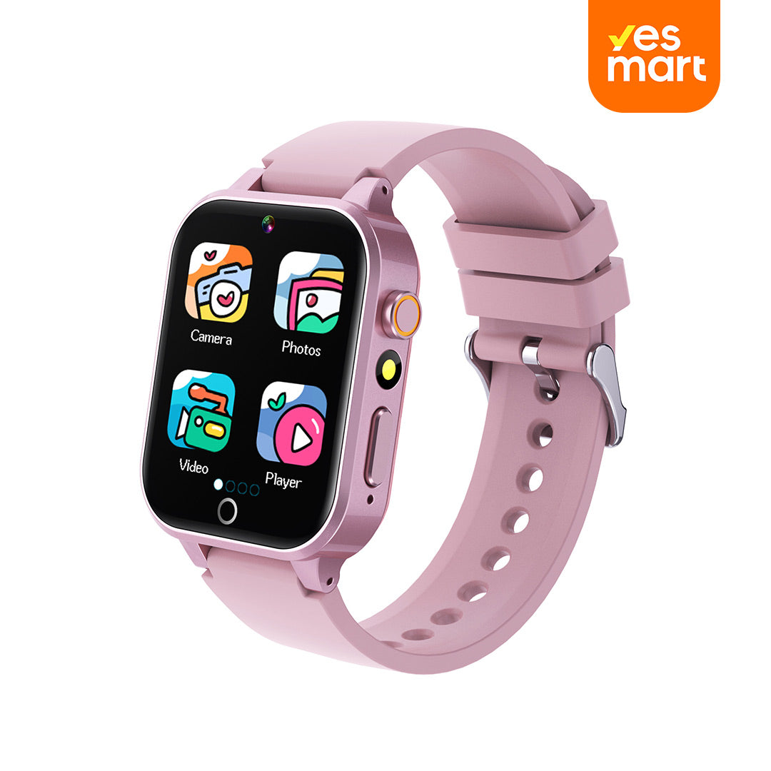 Reloj Inteligente para Niños y Niñas con 26 Juegos, Cámara HD, Reproductor de Música, Podómetro y Pantalla Táctil, Smartwatch Educativo y Multifuncional SW038