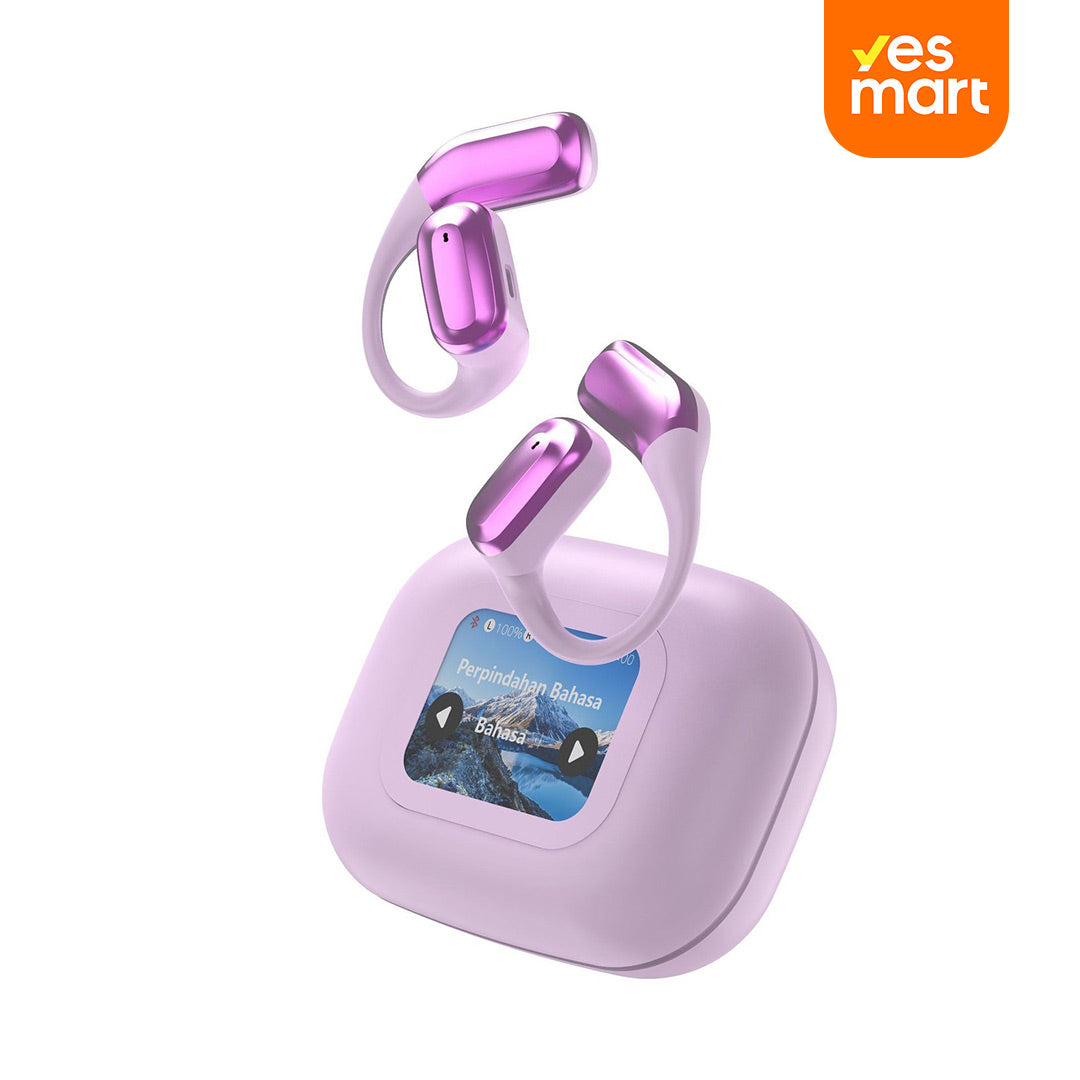 Auriculares inalámbricos Bluetooth con traducción IA y reproducción en 144 idiomas - BH037