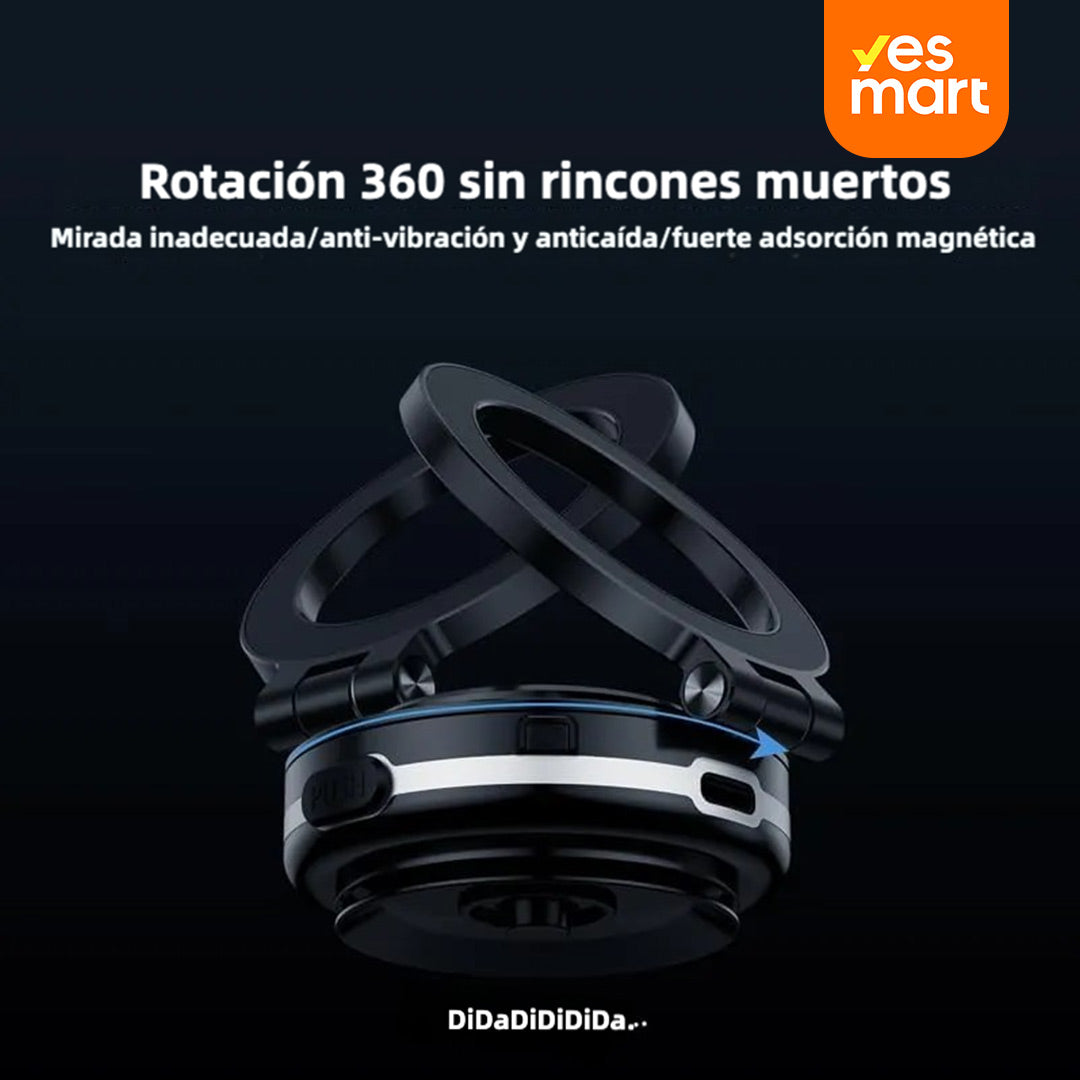 Soporte de Teléfono para Coche Portátil con Succión al Vacío para Commuters Ocupados, Navegación, Llamadas de Video y Experiencia de Conducción Segura - SC007