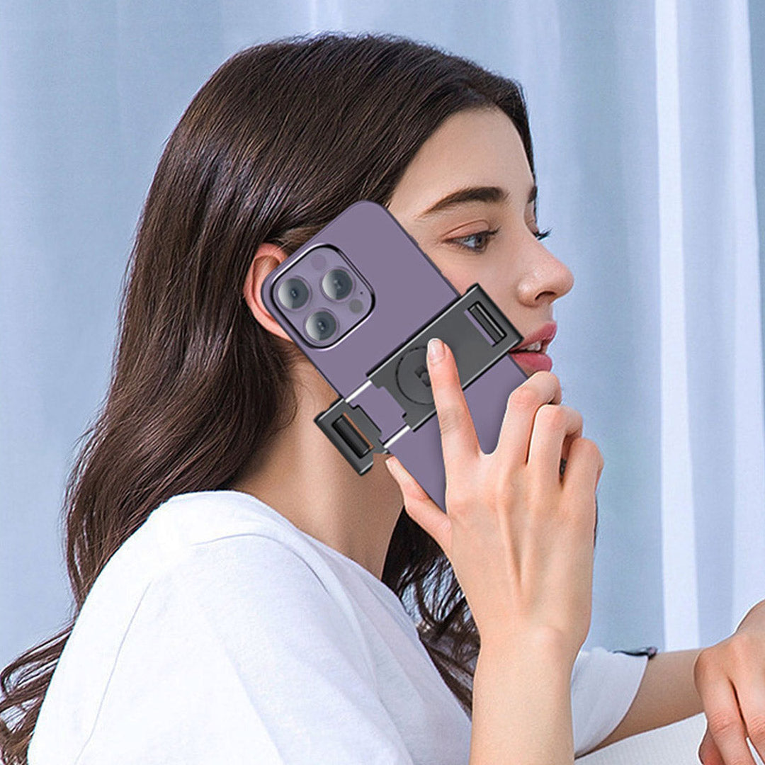 Soporte Inteligente para Celular con Seguimiento Automático – Trípode 360° con Cámara Incorporada, Sin App, Control Remoto, Recargable, para Live Streaming, Vlogging y Selfies – SC009