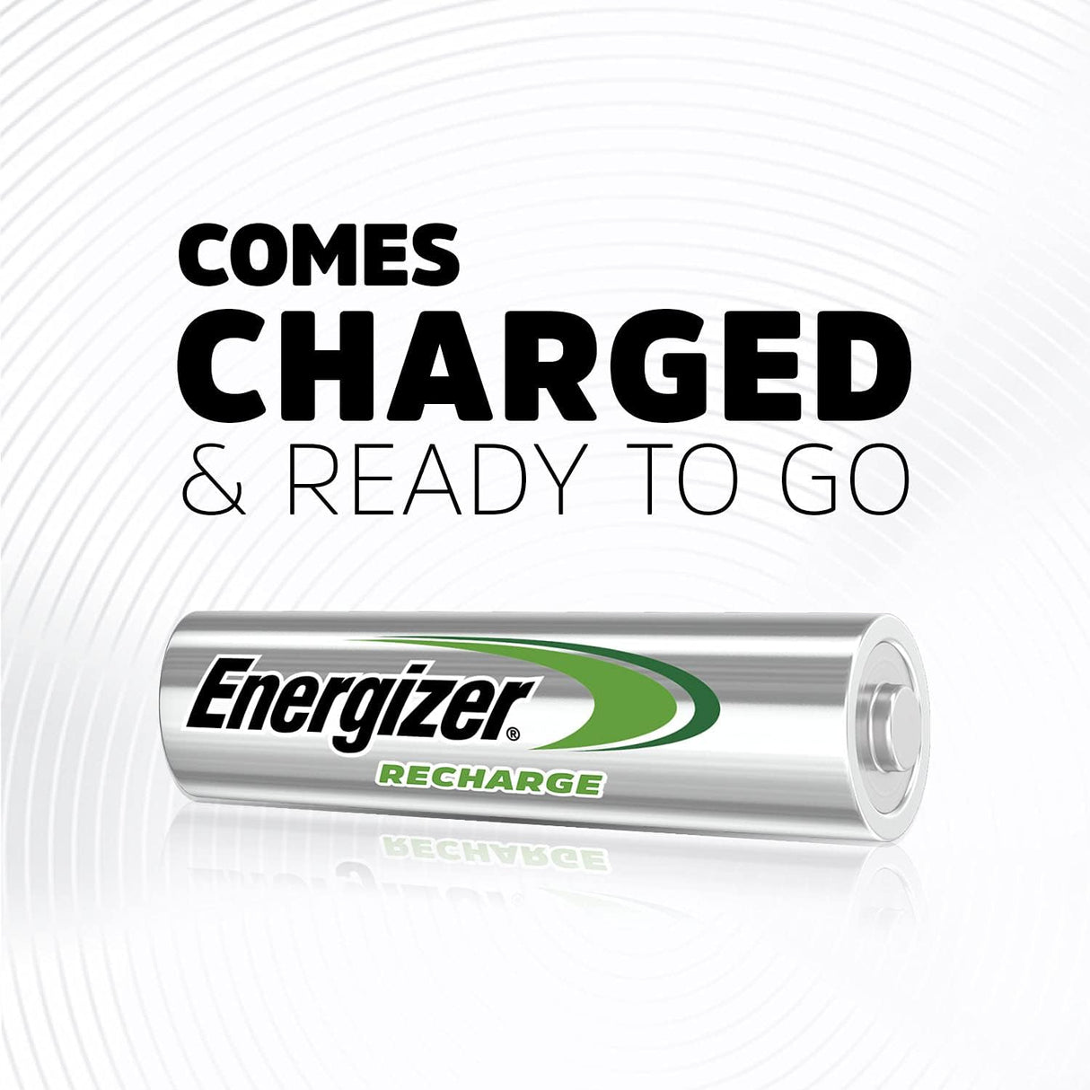 Energizer Pilas AA Recargables NiMH 2000 mAh, Precargadas, 4 Unidades, Recarga Universal - BT004