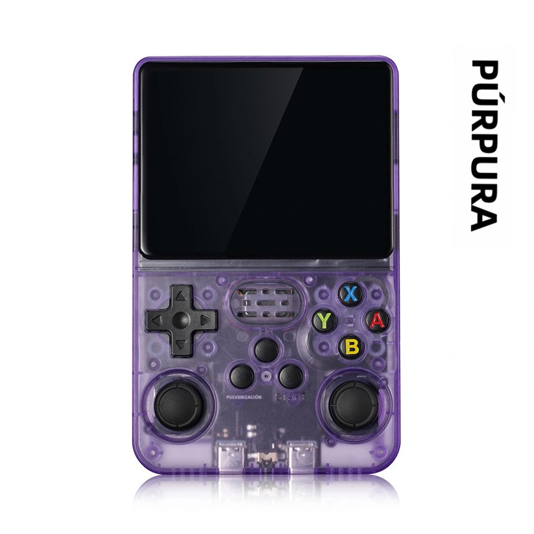 Consola de Juegos Clásicos con HDMI + Altavoz Bluetooth IP7 con Luces LED y Pantalla de Tiempo