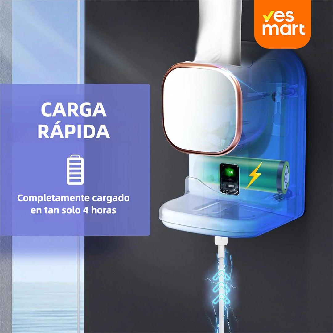 Dispenser Automático de Pasta de Dientes Eléctrico de Pared para Niños y Adultos, con Tecnología de Sensores, 3 Modos Ajustables, Fácil de Limpiar - AH005