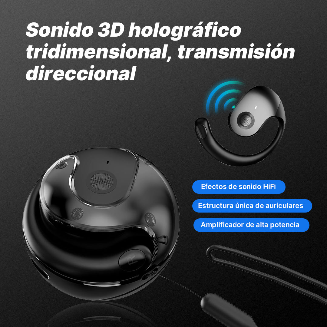 Auricular AI Traducción Bluetooth 5.4 OWS Inalámbricos iOS/Android BM026