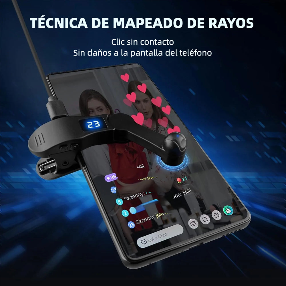 Auto Clicker for Smart Phone, Phone Screen Device Speed Clicker for iPhone iPad Apps, Fast Click Simulation Finger Continuous Click for Game, Live Broadcasts Likes, Lightning Deal, Reward Task