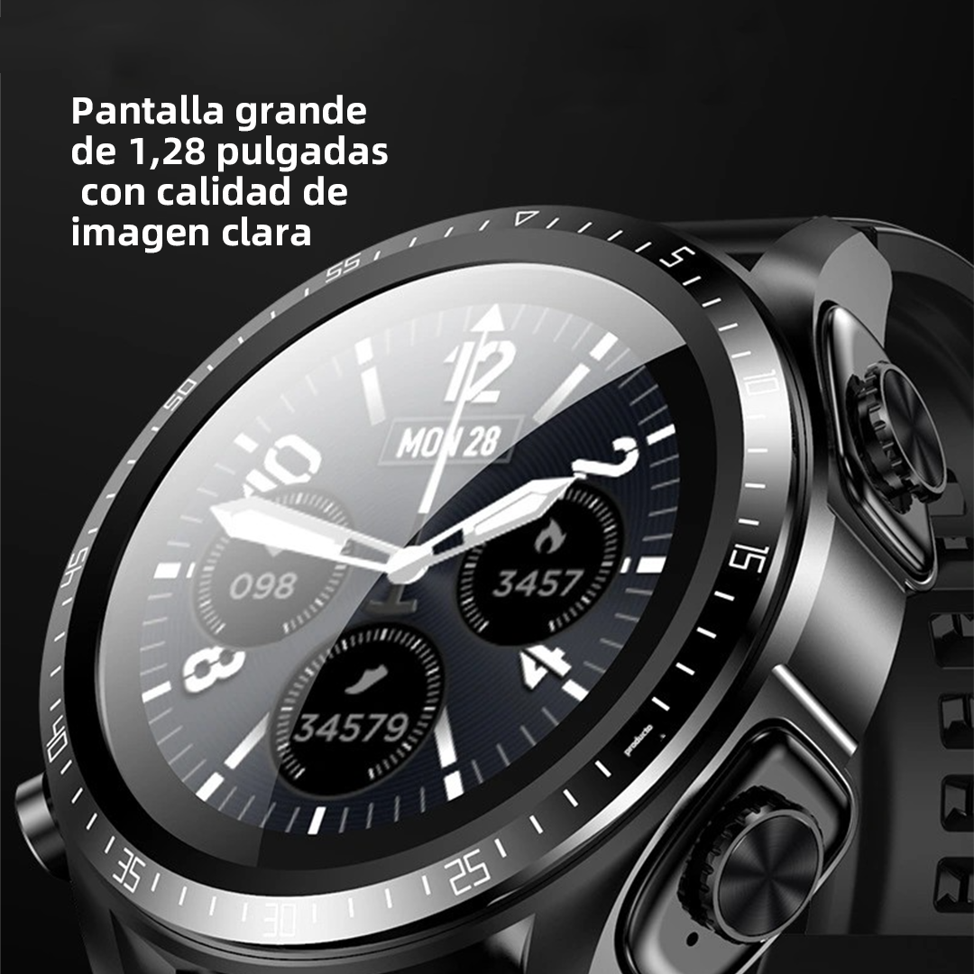 Reloj inteligente 2 en 1 con Auriculares Inalámbricos TWS, Bluetooth 5.0, IP67, Compatible con iPhone y Android -SW025 - Yesmart