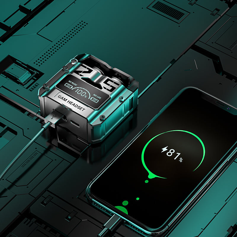 Auriculares Bluetooth 5.3 con asistente de voz funciona como banco de energía -BH031 - Yesmart