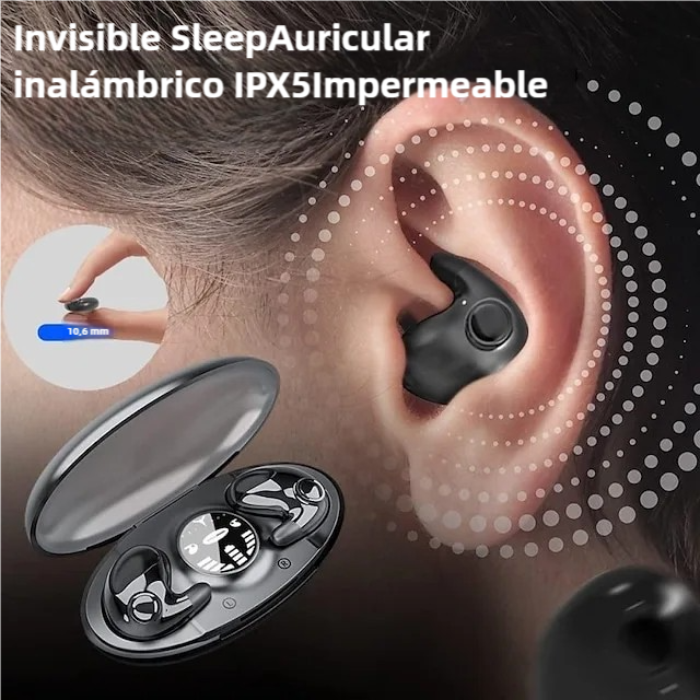 Auriculares Bluetooth Invisibles 5.3 Ultra Compactos y Cómodos con Estuche de Carga y Larga Duración BH035 - Yesmart