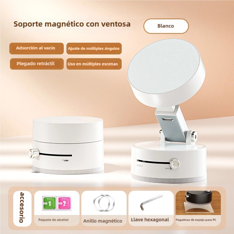 Soporte Magnético para Smartphone con Doble Succión (Magnética y al Vacío) SC002 - Yesmart