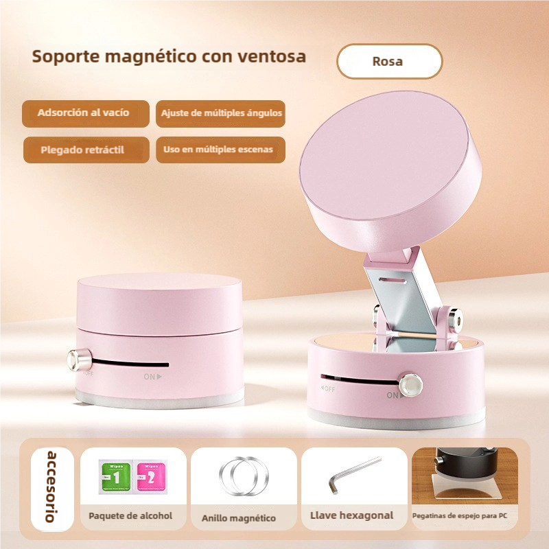 Soporte Magnético para Smartphone con Doble Succión (Magnética y al Vacío) SC002 - Yesmart