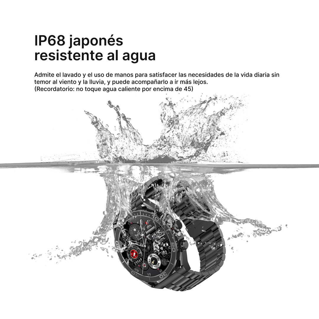 Reloj inteligente Pantalla HD 1.63'' Salud Larga Duración Bluetooth Deportivo Inteligente -SW013 - Yesmart