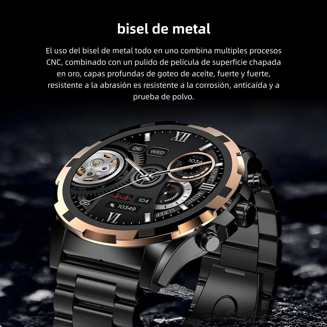Reloj inteligente Business bluetooth smart call fuerte resistencia oxígeno sangre salud gestión -SW007 - Yesmart