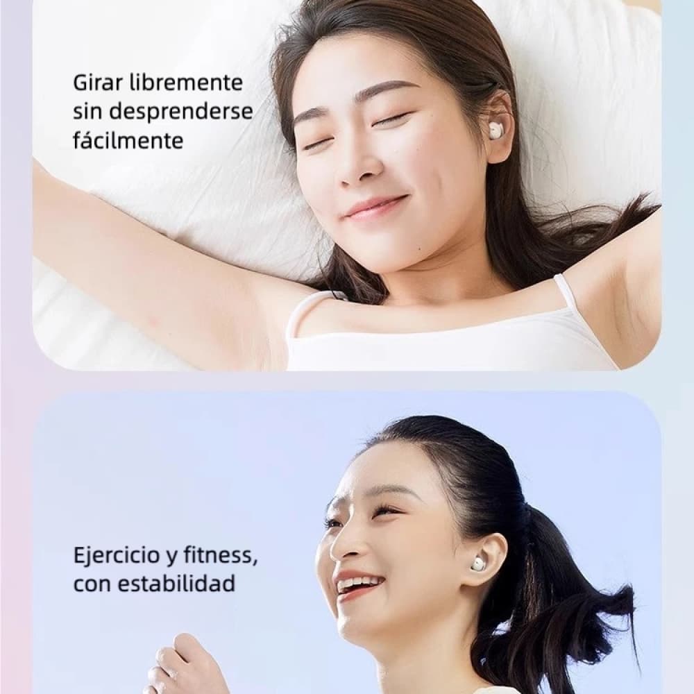 Audífonos Bluetooth mini para dormir | Inalámbricos, cómodos, gran batería