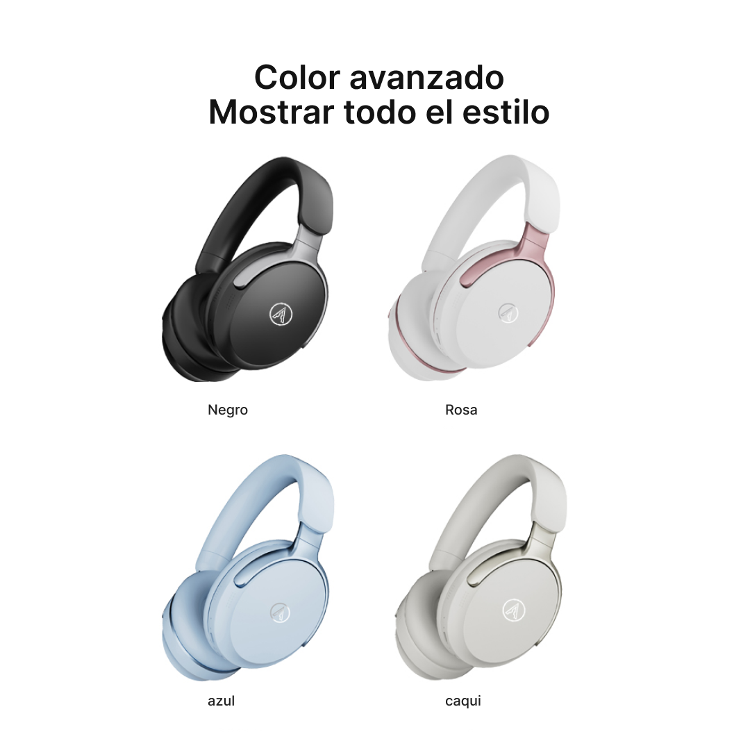 Auriculares Bluetooth 5.3, Conexión Estable, 20 Horas de Reproducción y Diseño Plegable BH021 - Yesmart