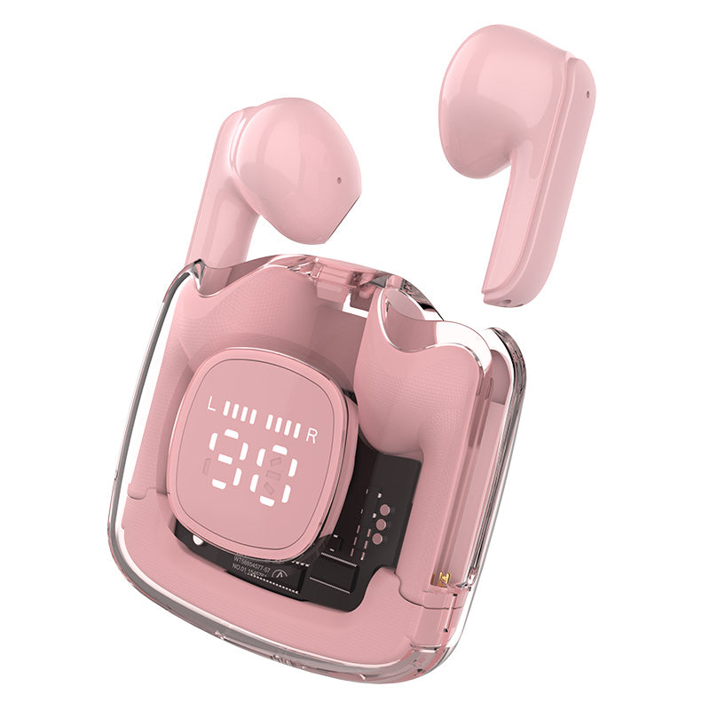 Auriculares inalámbricos in-ear negros, Bluetooth 5.2, con larga duración en espera -BH003 - Yesmart