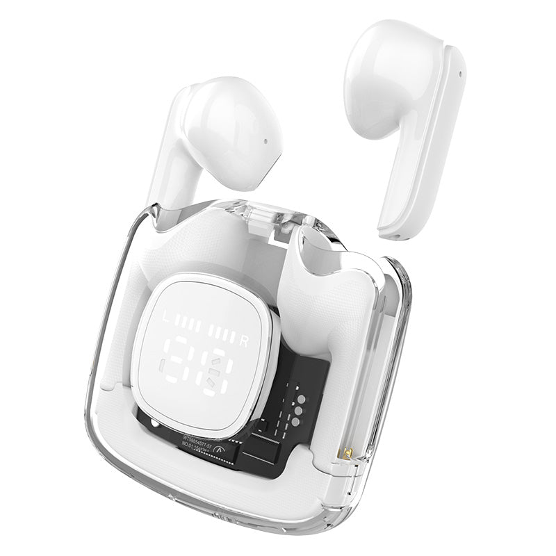 Auriculares inalámbricos in-ear negros, Bluetooth 5.2, con larga duración en espera -BH003 - Yesmart