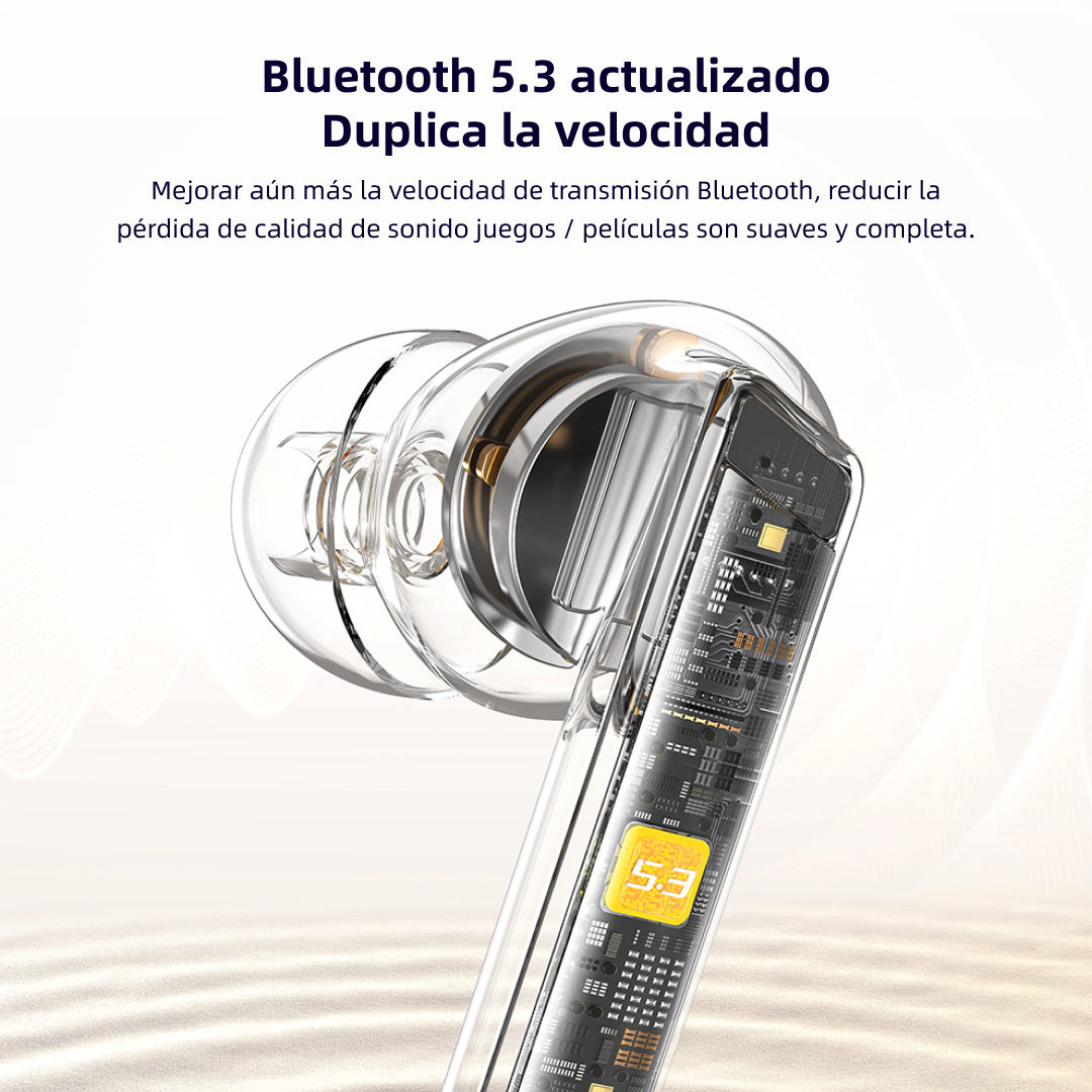 Auriculares Bluetooth 5.4 Enc Anc a prueba de agua y reducción de ruido -BH010 - Yesmart